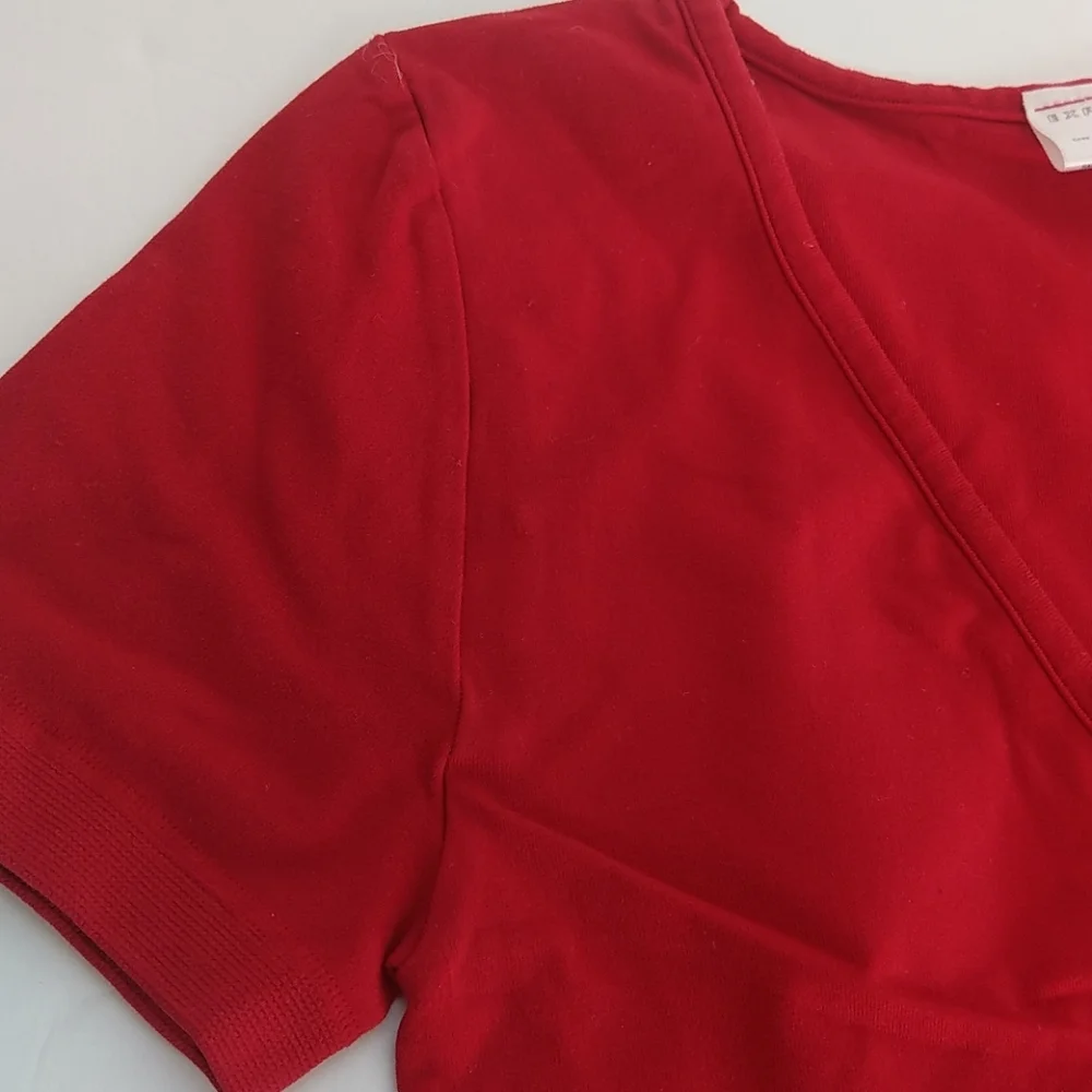 💰 Express Red short sleeved top, Size S